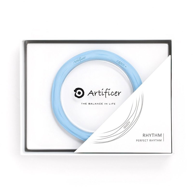 【Artificer】Rhythm 健康运动手环 - 粉蓝 - 手链/手环 - 硅胶 蓝色