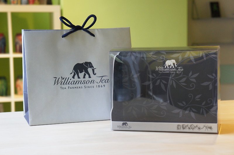 【加购商品】威廉森茶大象罐礼盒(不含大象罐/请另购大象罐喔) - 茶 - 纸 银色