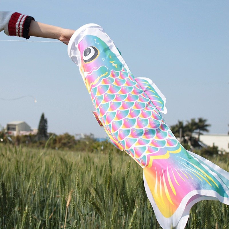 台湾鲤鱼旗90CM (彩色) - 摆饰 - 其他材质 多色