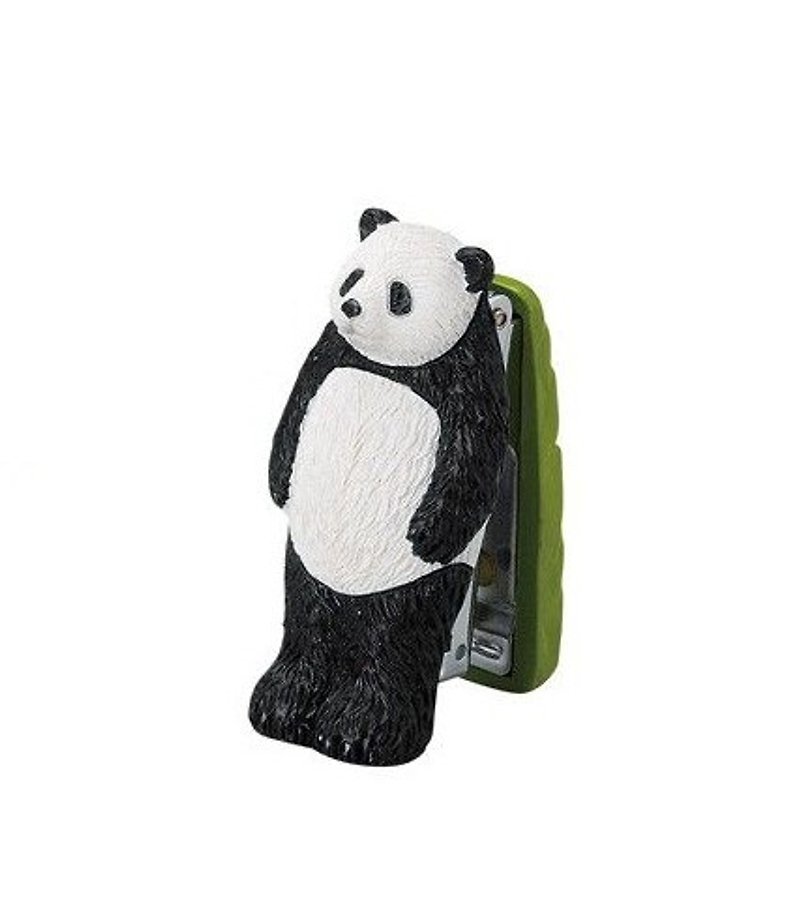 SUSS-日本超可爱迷你动物造型钉书机 (熊猫款)-生日礼物推荐-现货包邮 - 钉书机 - 其他材质 白色