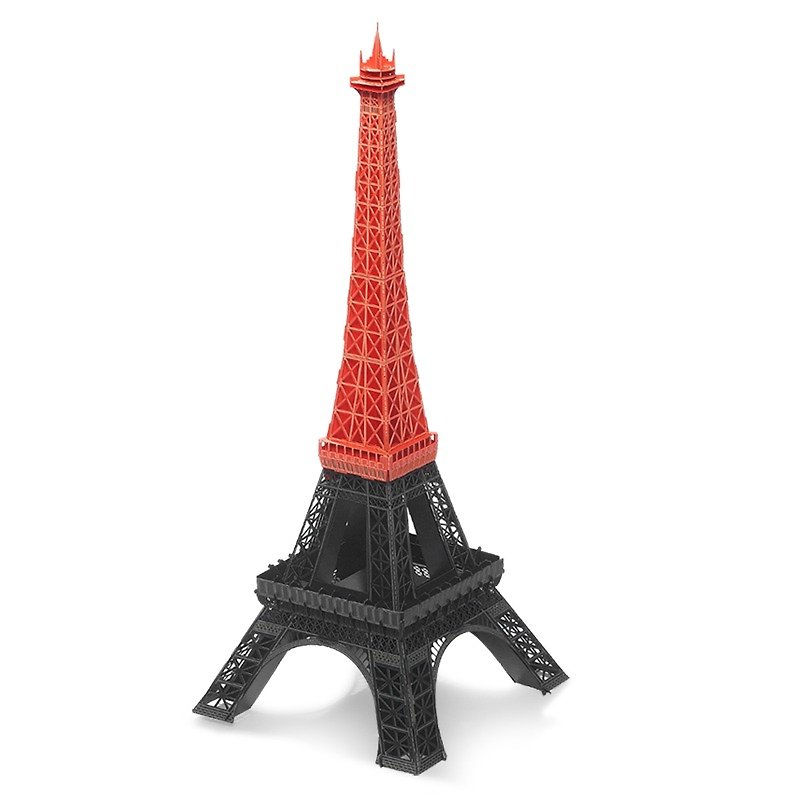 Papero纸风景 DIY迷你模型-艾菲尔铁塔(红)/Eiffel Tower(Red) - 木工/竹艺/纸艺 - 纸 红色