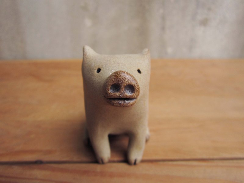 台湾小野猪 - 花瓶/陶器 - 其他材质 