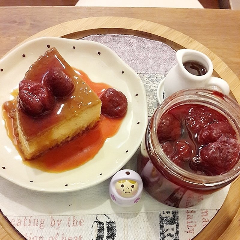 momolico桃子莉可－sweetchu法式手工草莓糖渍 - 果酱/抹酱 - 新鲜食材 红色