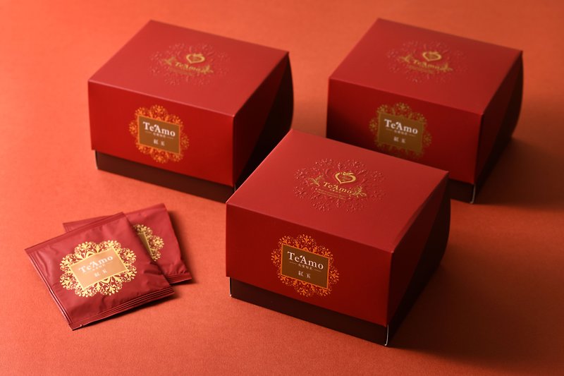 【Te'Amo 红茶专卖店】茶包盒系列 - 红玉-台茶18号 (15入) - 茶 - 其他材质 红色