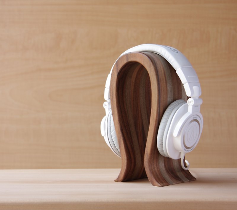 HO MOOD 国学系列—宝瓶耳机座 - 耳机收纳 - 木头 咖啡色