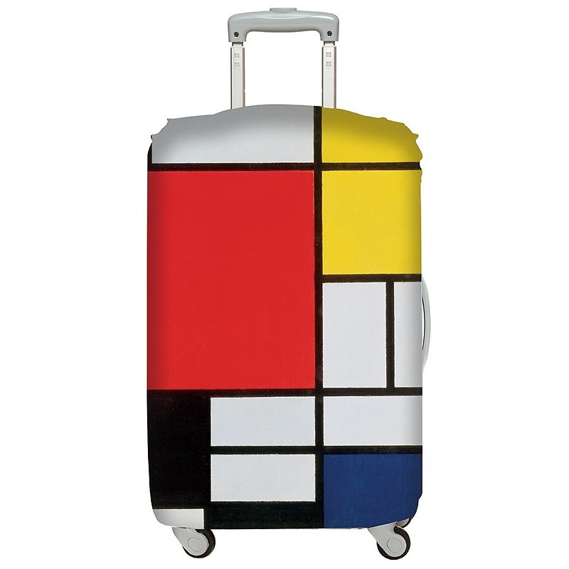 LOQI 行李箱外套│蒙德里安【M 号】 - 行李箱/行李箱保护套 - 其他材质 