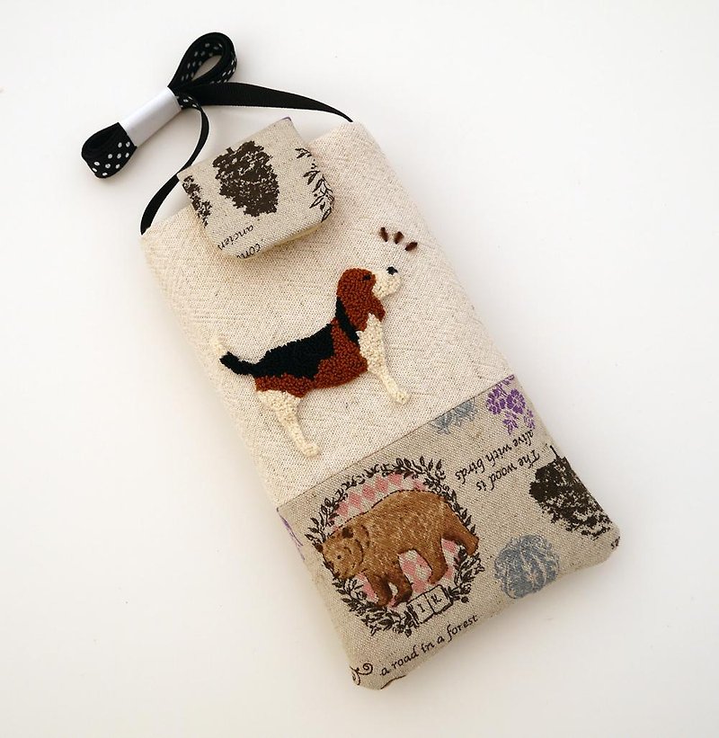 米格鲁刺绣手机袋(L) - 其他 - 其他材质 