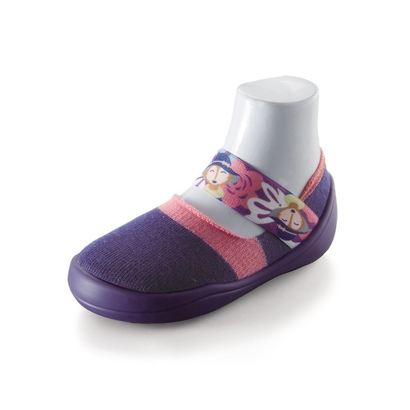 【Feebees】梦幻紫系列_花语茶会 (学步鞋 袜鞋 童鞋 台湾制造) - 童装鞋 - 其他材质 紫色