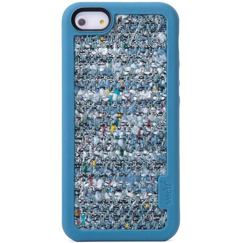 Vacii Paris iPhone5/5s/SE布面保护套-蓝 - 手机壳/手机套 - 其他材质 蓝色
