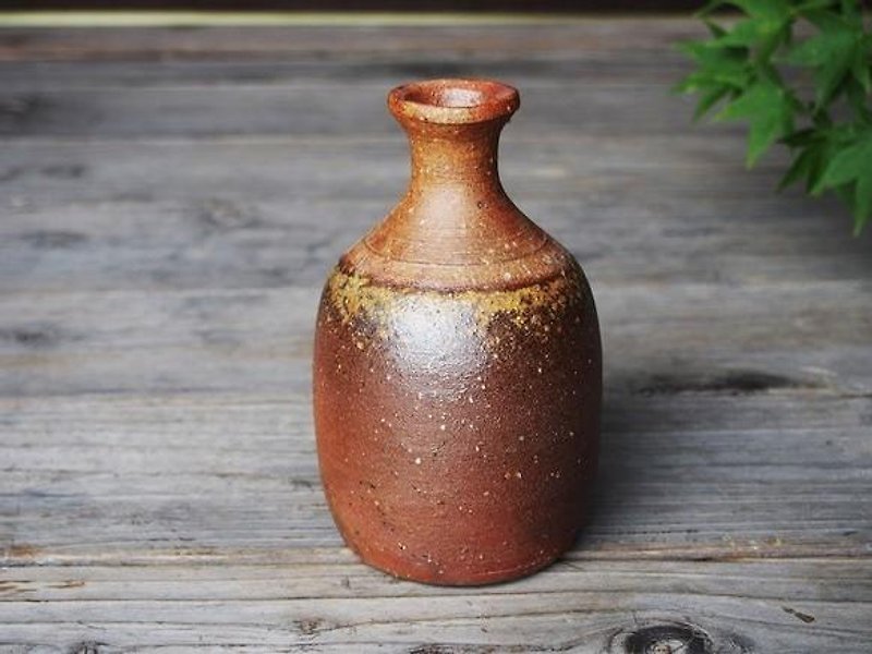 備前徳利＿t-006 - 花瓶/陶器 - 其他材质 咖啡色