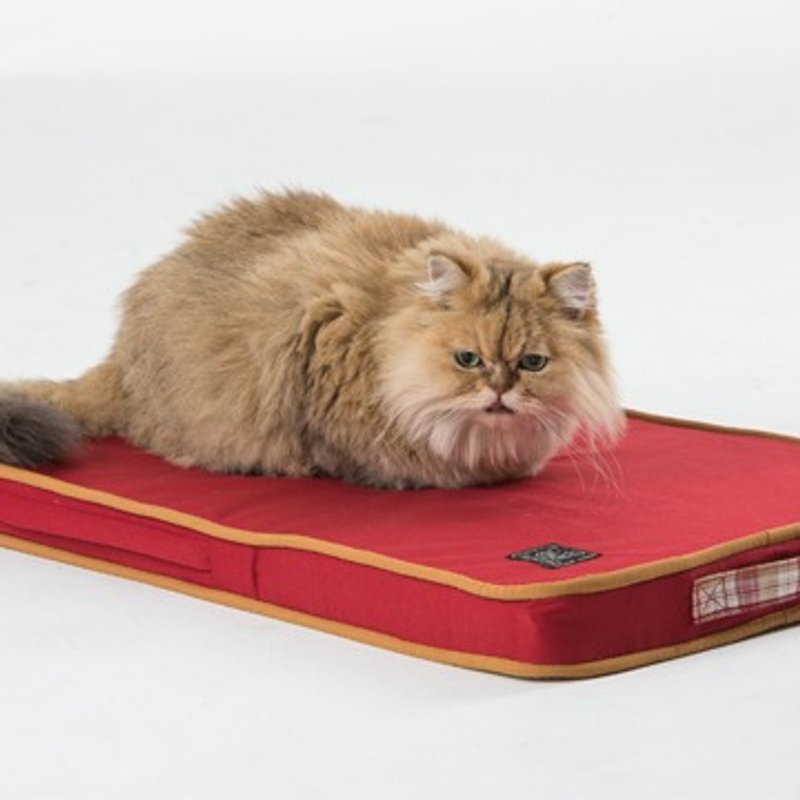 《Lifeapp》宠物缓压睡垫XS (红格纹) W45 x D30 x H5 cm - 床垫/笼子 - 纸 红色