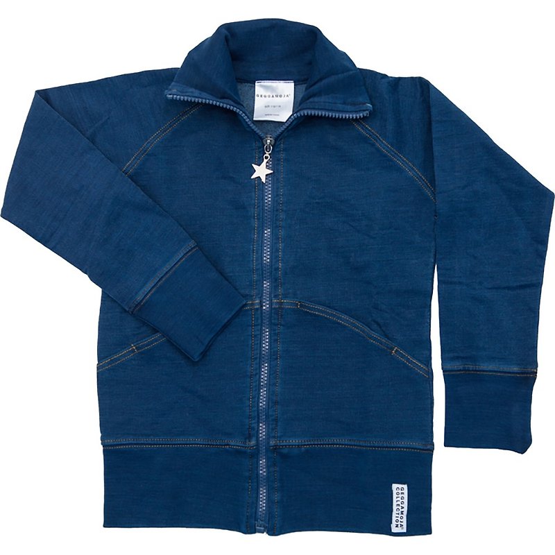 【瑞典童装】有机棉软牛仔外套 2岁至4岁 - 童装外套 - 棉．麻 蓝色