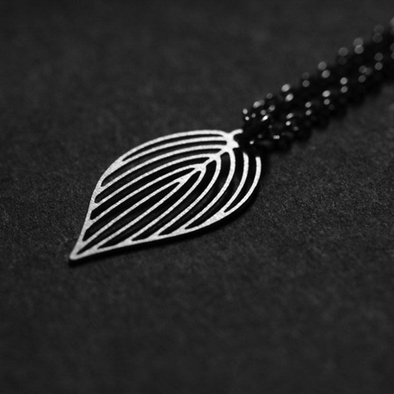 叶项链 Leaf Pendant                    - 项链 - 其他金属 