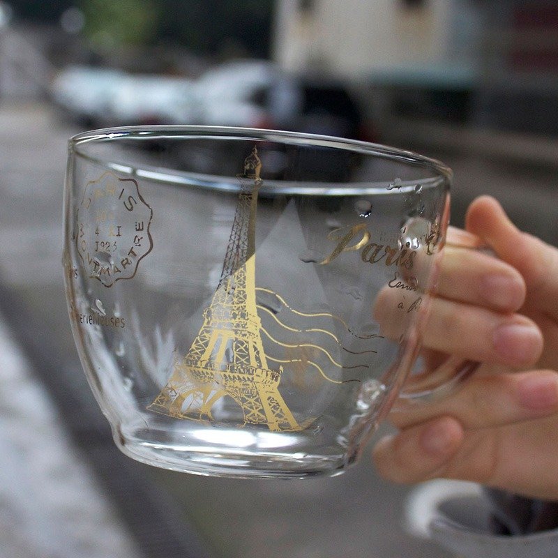 U-PICK原品生活 复古灯工玻璃杯 水杯 玻璃杯--铁塔金 杯子 茶杯 - 茶具/茶杯 - 玻璃 