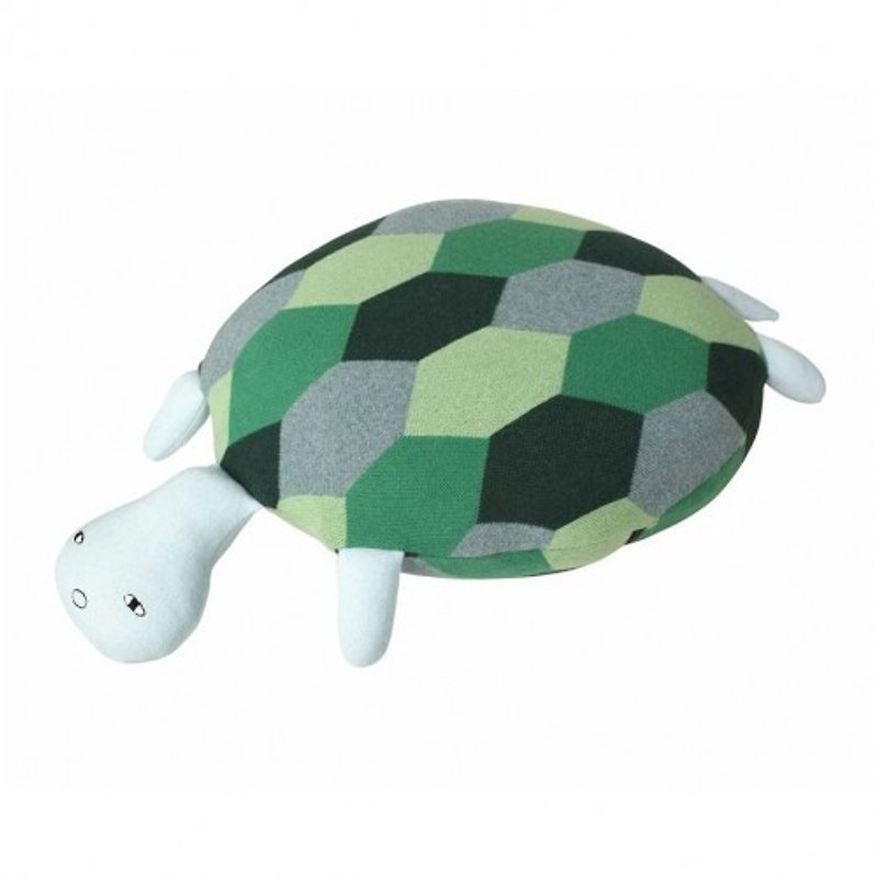 Tortoise 羊毛坐垫 | Donna Wilson - 枕头/抱枕 - 羊毛 绿色