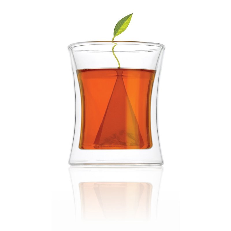 Tea Forte 双层隔热玻璃杯 Poom Glass - 茶具/茶杯 - 玻璃 白色
