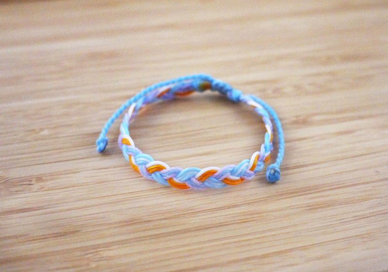 【长久】蚕丝蜡线 编织手环 - 手链/手环 - 其他材质 多色