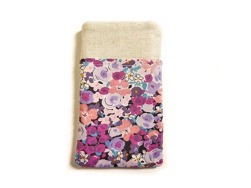 手机袋 紫色花卉 - 其他 - 其他材质 