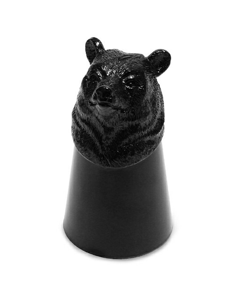 日本 Goody Grams Animal Shot Glass 动物造型 SHOT杯 Bear 熊 - 杯子 - 其他材质 黑色