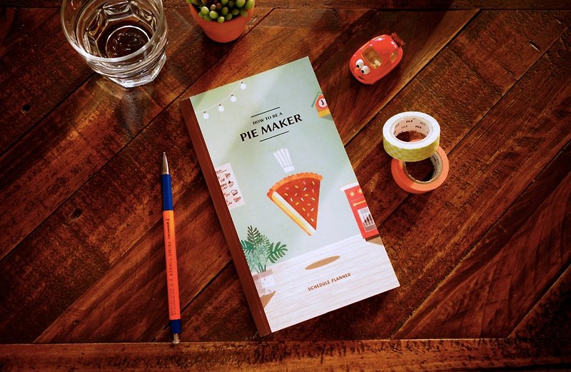 迪梦奇 - Pie Maker时间规画本 [chocopie] - 笔记本/手帐 - 纸 绿色