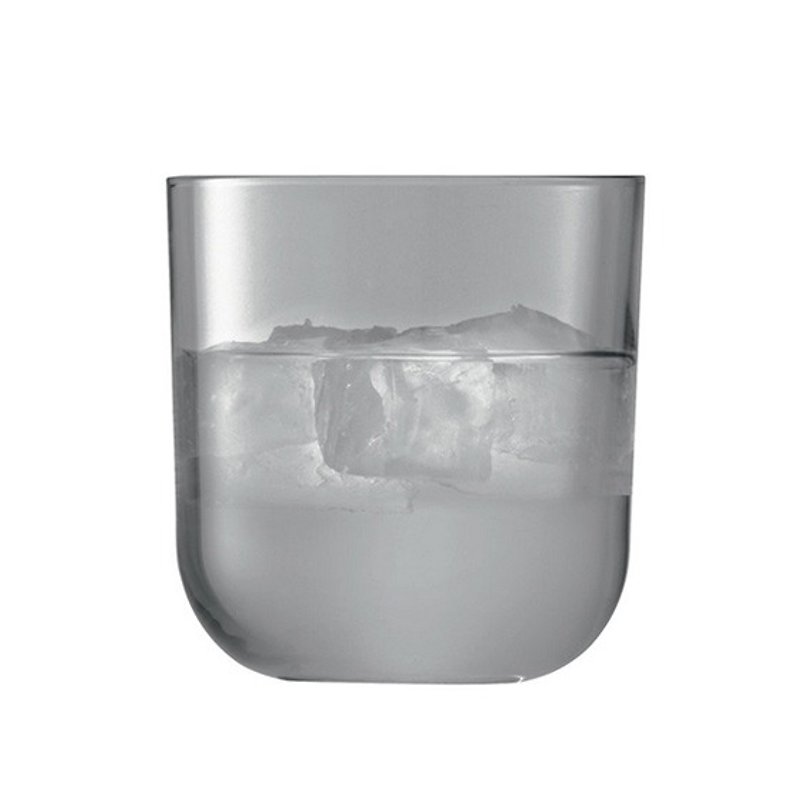 420cc【MSA 宝石色泽手工玻璃】(灰色)英国LSA Centro Glass 彩色玻璃刻字水杯 - 酒杯/酒器 - 玻璃 灰色