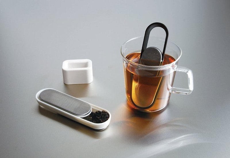 KINTO - LOOP 冲茶器(白) - 茶具/茶杯 - 其他材质 白色