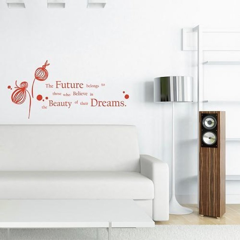 《Smart Design》/ 梦想 Dream / 无痕壁贴8色可选 - 墙贴/壁贴 - 其他材质 