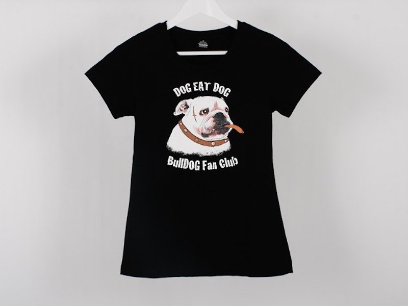 《特卖款》狗咬狗 Dog Eat Dog 女生 - 女装 T 恤 - 棉．麻 