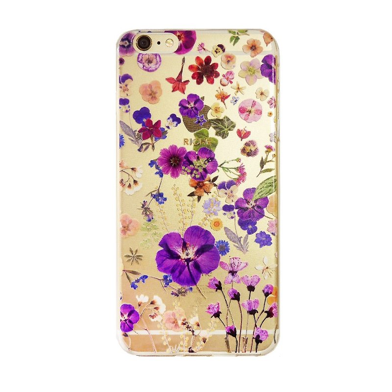水晶香草花园花语手机壳 - 手机壳/手机套 - 其他材质 多色