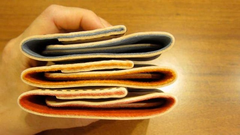 { 单车生活 } 皮夹子就该如此简单！Simple Wallet. Money Clip with 3 or 4 Cards - 皮夹/钱包 - 真皮 多色