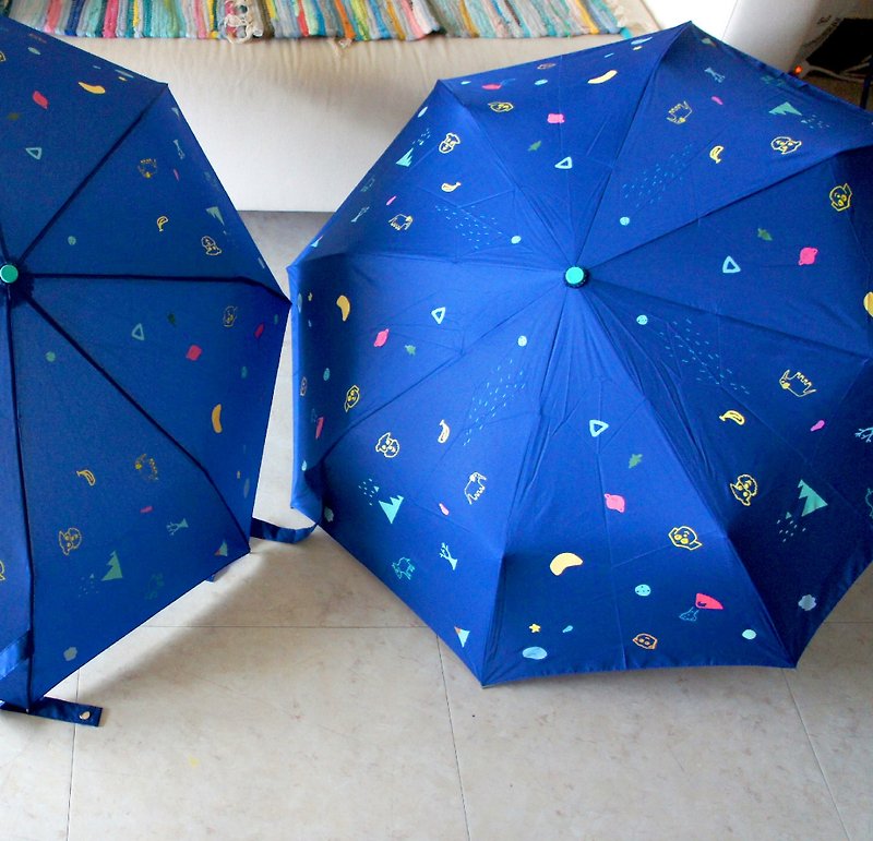 最后数量＊一切雨伞 ◆ ☂ / 三折超细手开晴雨伞 - 其他 - 防水材质 蓝色