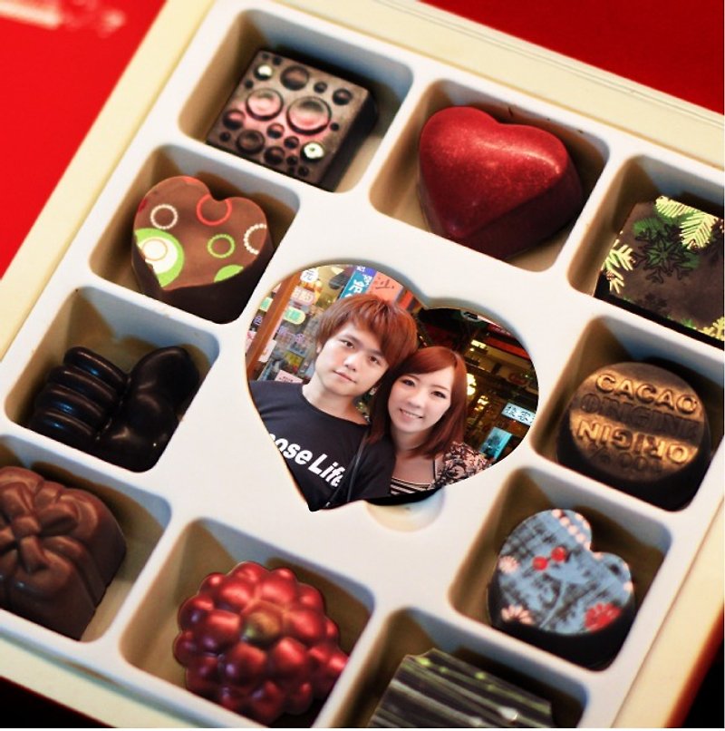 幸福可可- 定制最爱情人礼盒 - 巧克力 - 新鲜食材 多色