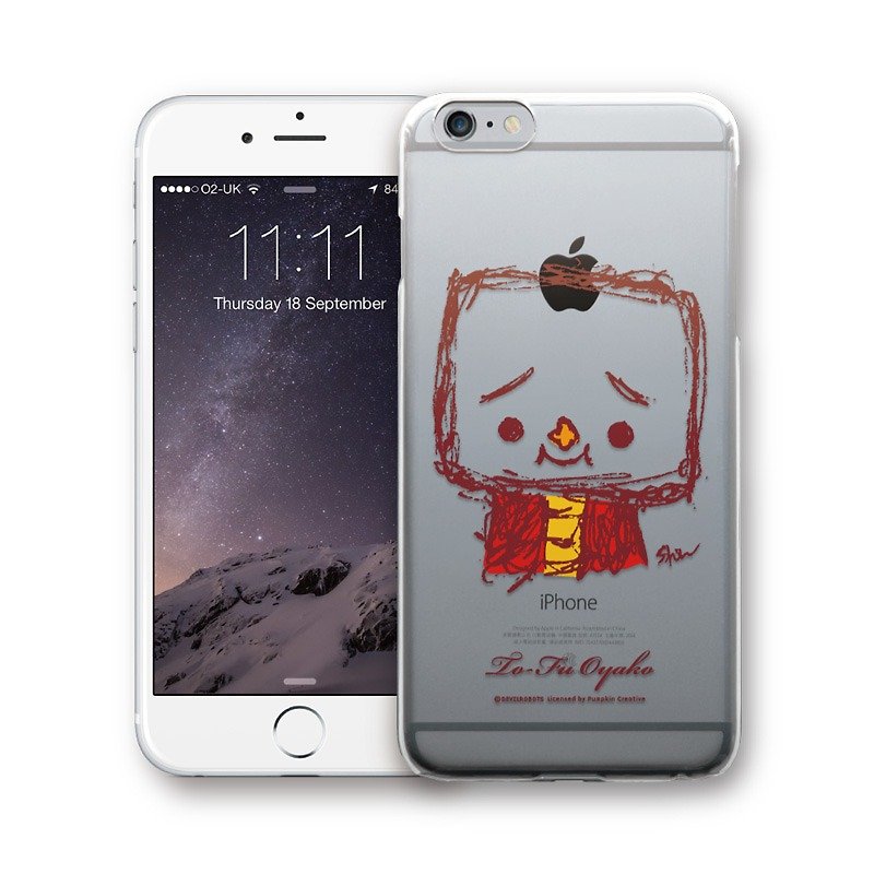AppleWork iPhone 6/6S/7/8 原创设计保护壳 - 亲子豆腐 PSIP-332 - 手机壳/手机套 - 塑料 咖啡色