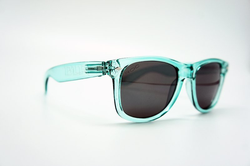 BLR 雷朋款 Eyewear 太阳眼镜 透明绿 - 墨镜 - 塑料 绿色