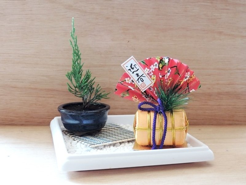 日式盆景 · 富贵小品【龙柏】 · 迎新春《新年祝贺》 - 植栽/盆栽 - 植物．花 