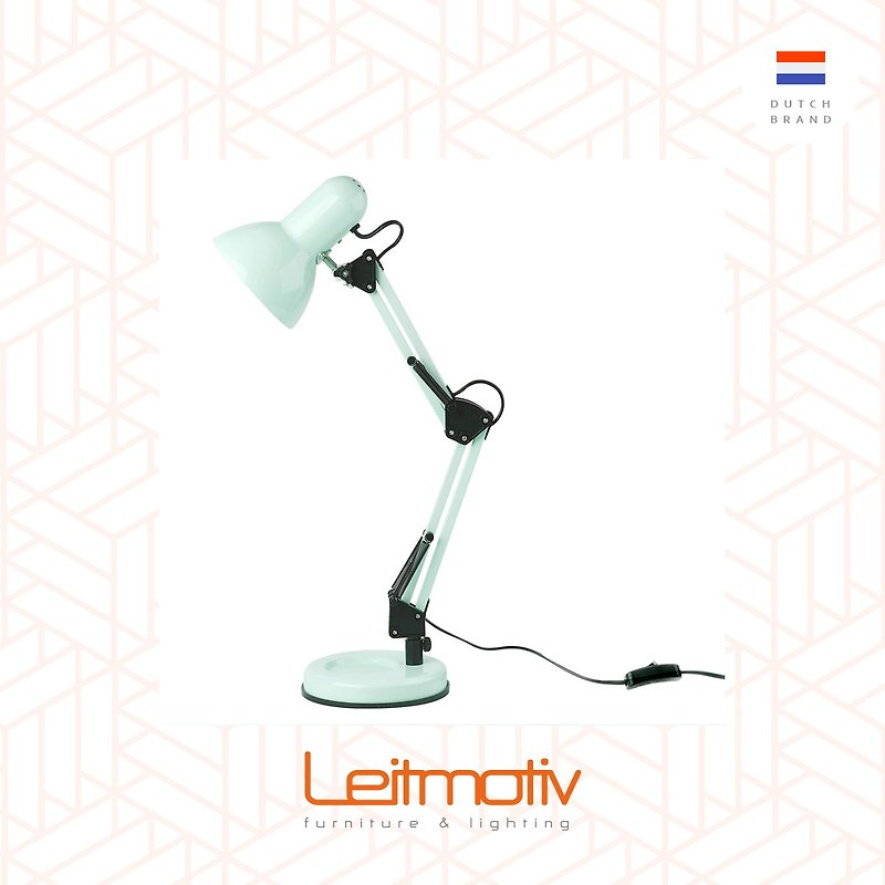 Leitmotiv desk lamp HOBBY steel 薄荷绿色HOBBY可调较枱灯 - 灯具/灯饰 - 其他金属 绿色