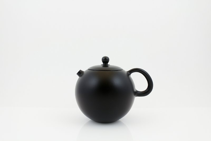 渗碳 倒把西施茶壶 - 茶具/茶杯 - 陶 黑色