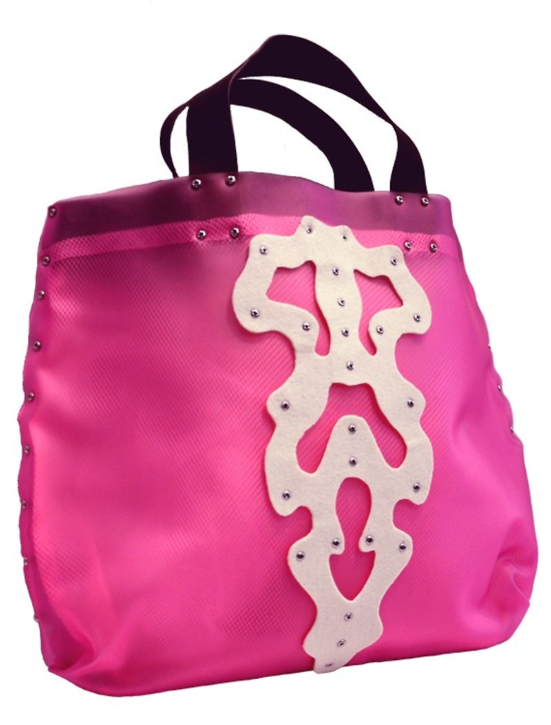 原创Duothic无线缝镙丝组装果冻大容量手提包(香港设计品牌) - 手提包/手提袋 - 塑料 多色