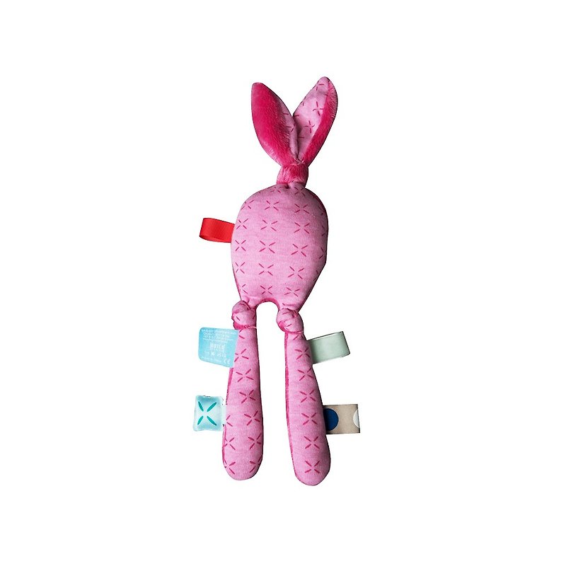 荷兰Snoozebaby 蟹老板布标安抚玩偶-Juna 窗花粉/单一尺寸 - 玩具/玩偶 - 棉．麻 粉红色
