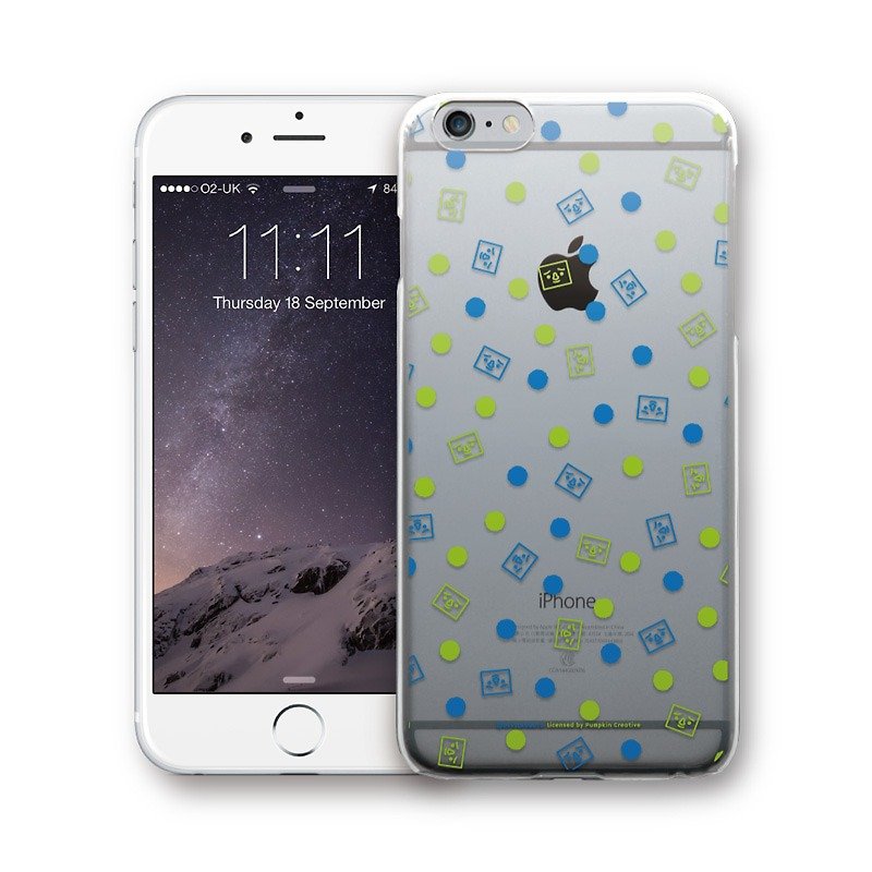 AppleWork iPhone 6/6S/7/8 原创设计保护壳 - 亲子豆腐 PSIP-331 - 手机壳/手机套 - 塑料 绿色