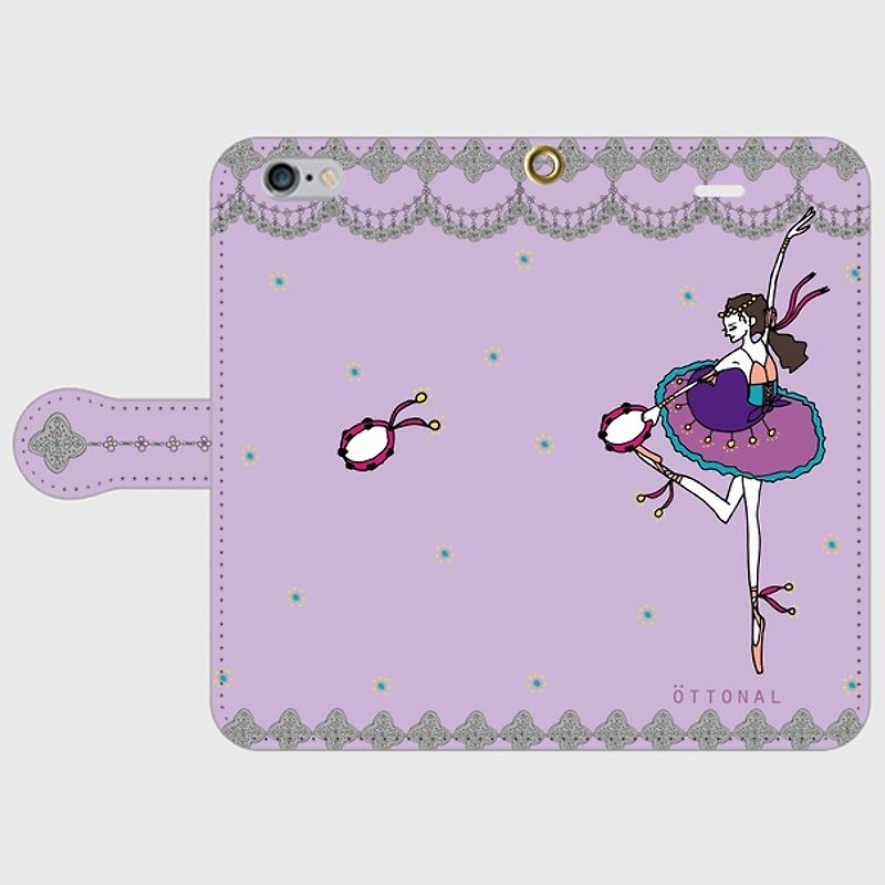 Esmeralda Book Type Case (for iPhone) - 手机壳/手机套 - 塑料 紫色