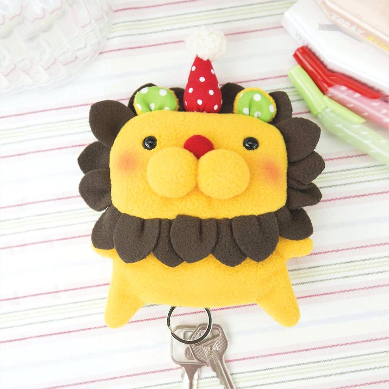 Balloon-钥匙套(花瓣狮) - 钥匙链/钥匙包 - 其他材质 黄色