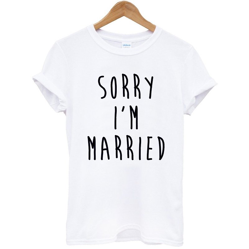 Sorry Married#2短袖T恤-2色 不好意思我结婚了 文字 设计 - 男装上衣/T 恤 - 其他材质 多色