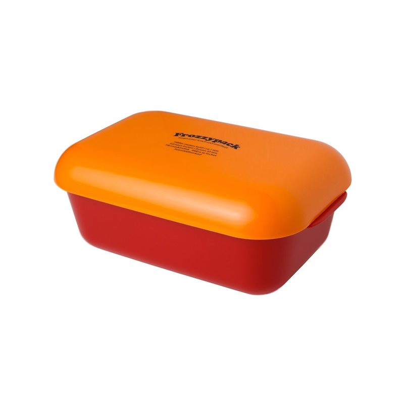 瑞典Frozzypack 保鲜餐盒-快乐系列/橘子-红/单一尺寸 - 便当盒/饭盒 - 塑料 多色