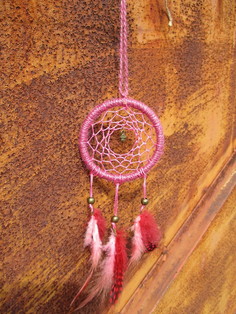 小风筝-捕梦网-深粉8厘米 - 其他 - 棉．麻 粉红色