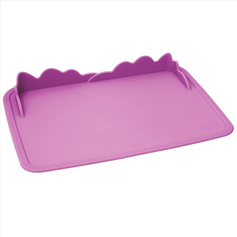美国MyNatural Eco无毒儿童餐具-薰衣草紫矽胶餐垫 - 儿童餐具/餐盘 - 硅胶 紫色