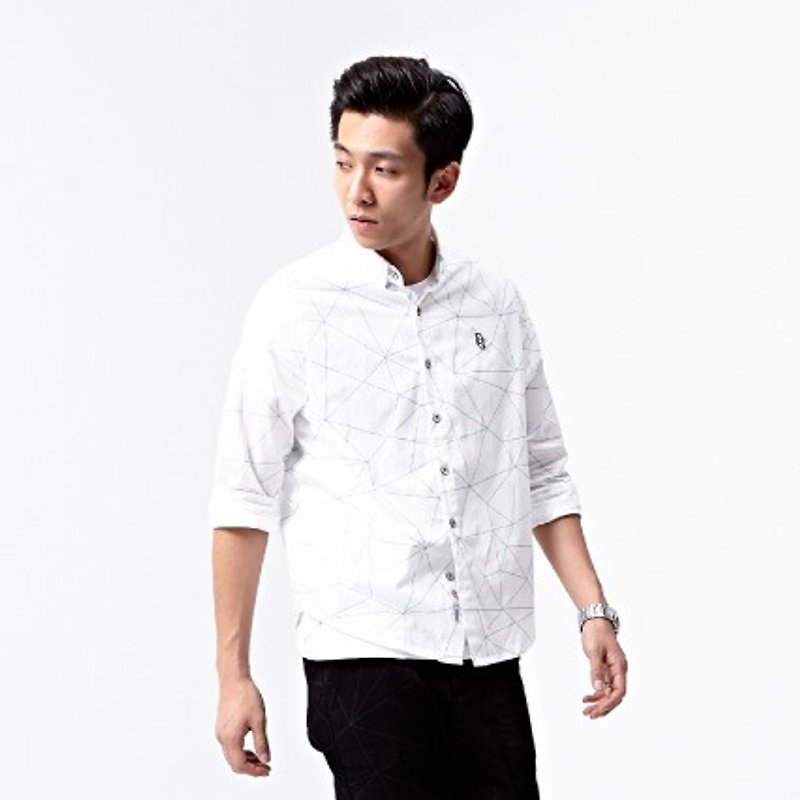 DYC Dimension series -Diffusion shirt | 仅剩M - 男装衬衫 - 其他材质 白色