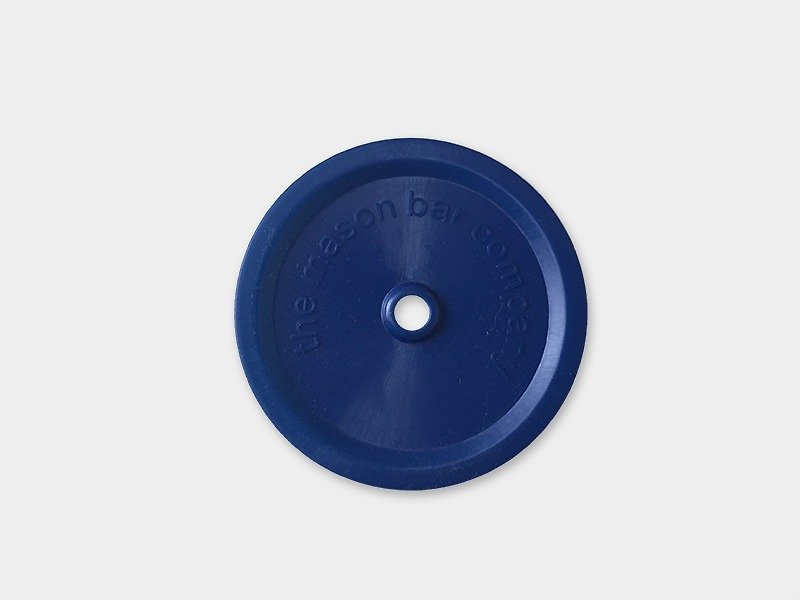 The MasonBar Company 吸管杯盖 - 深蓝（窄口） - 其他 - 塑料 