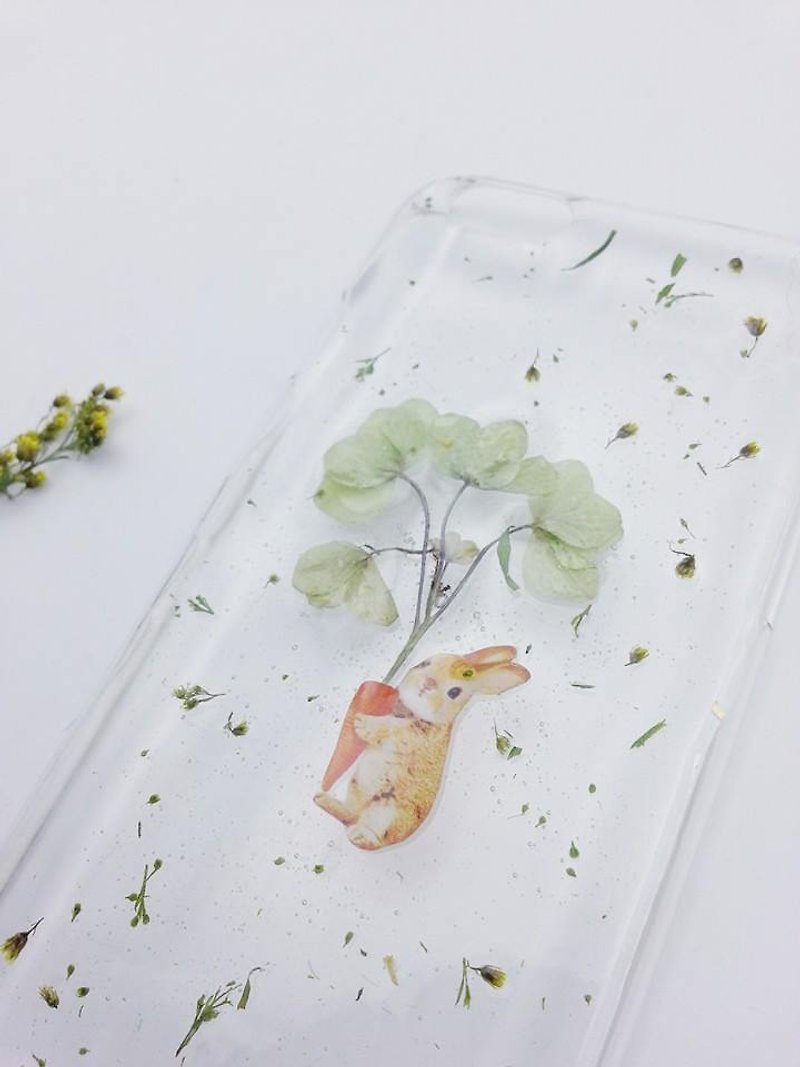 【Lost and find】兔子和红萝卜 phone case手机壳 - 其他 - 塑料 绿色