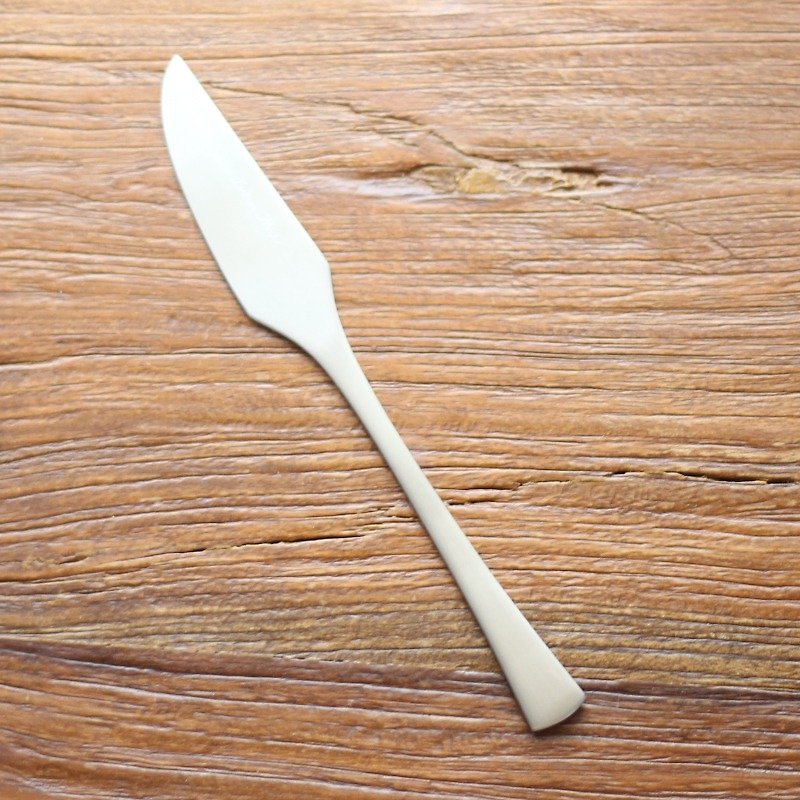 【日本Shinko】日本制 爱丁堡系列-主餐刀(Good Desgin得奖商品) - 餐刀/叉/匙组合 - 不锈钢 银色